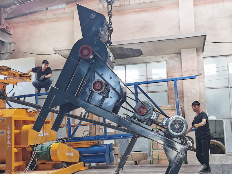 SCF600x600雙級粉碎機(jī)發(fā)貨圖片_發(fā)往福建南平_破碎建筑垃圾